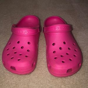 Pink Classic Crocs